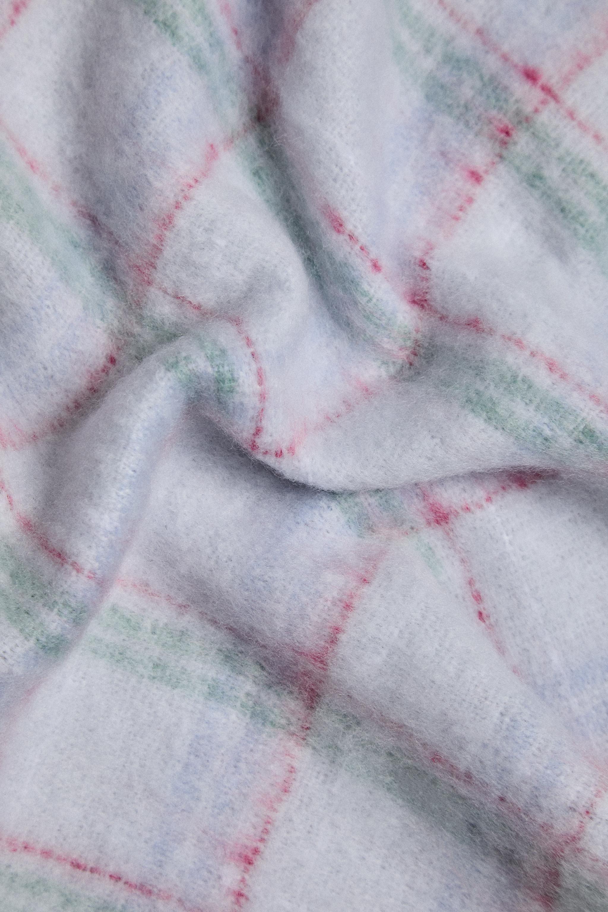 KIDS BRUSHED CHECK BLANKET